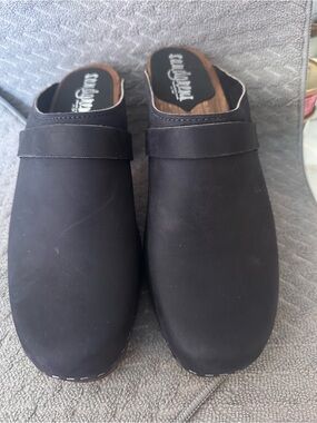 Sandgrens - Women's Navy blue Slip-On Mules Clogs